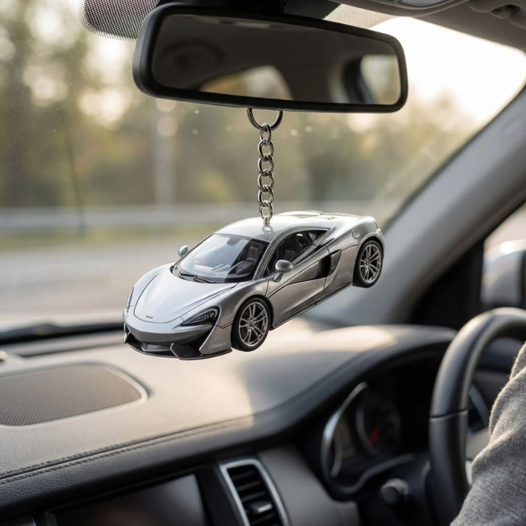 Metallic Sport Keychain