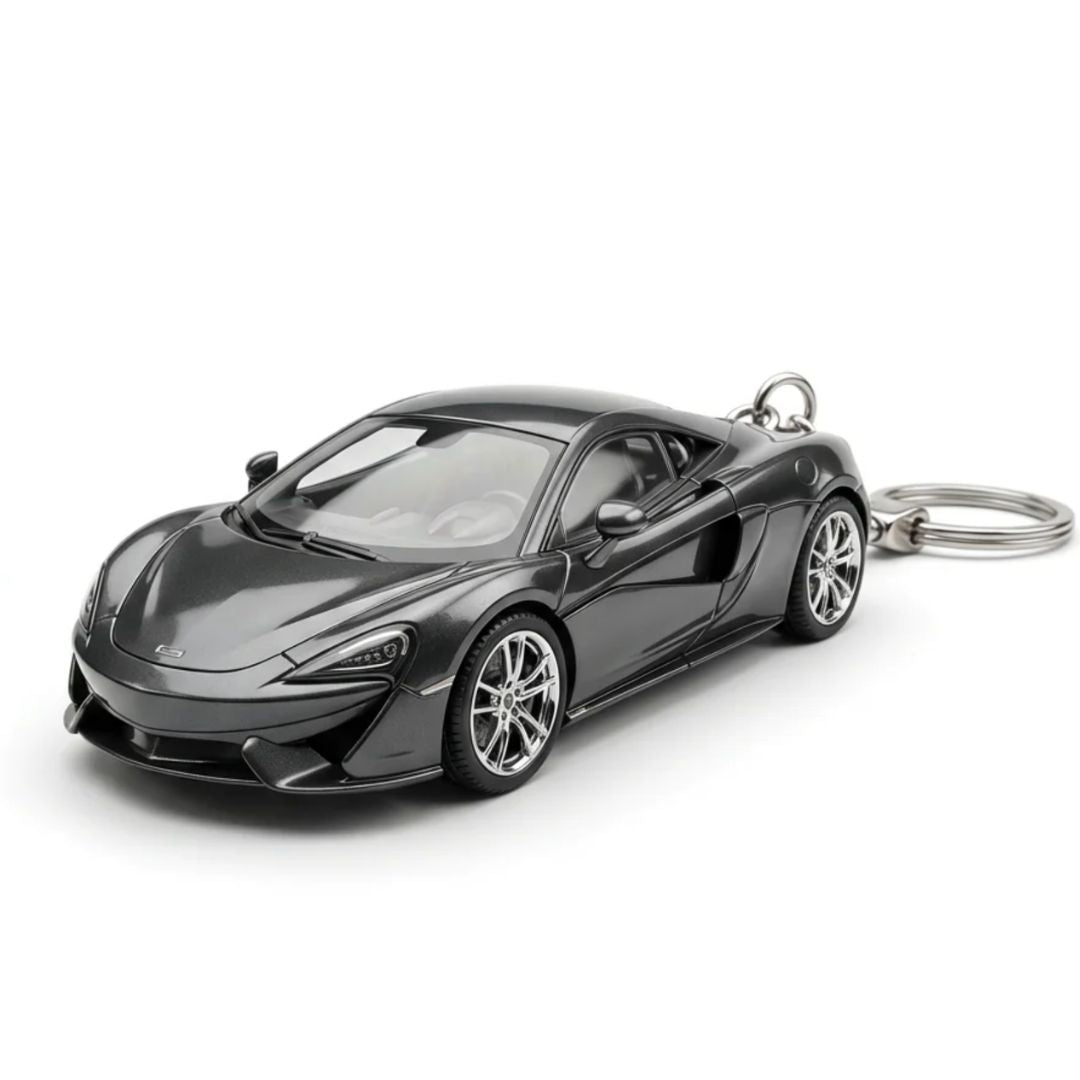 Graphite Race Keychain