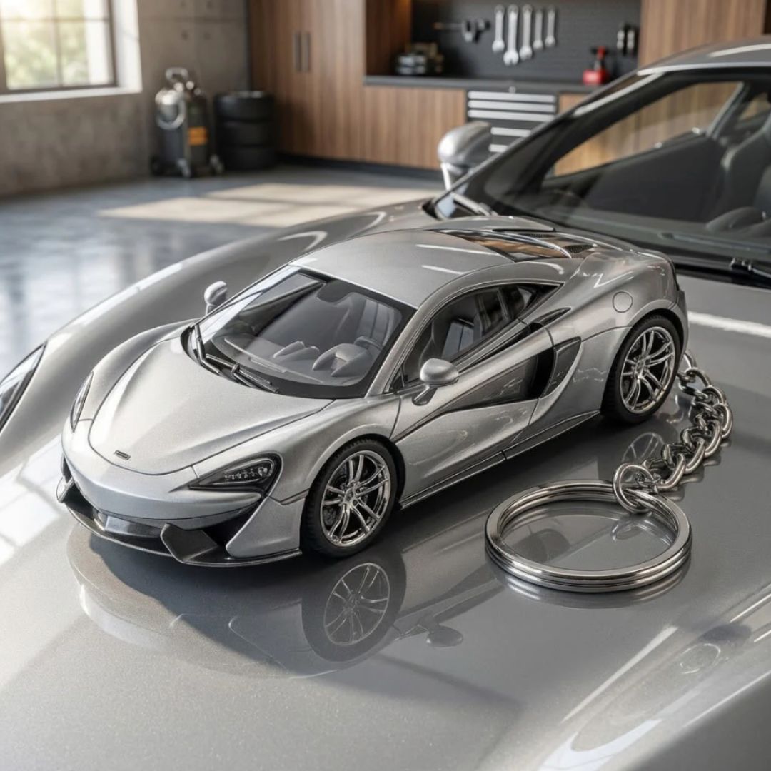 Metallic Sport Keychain