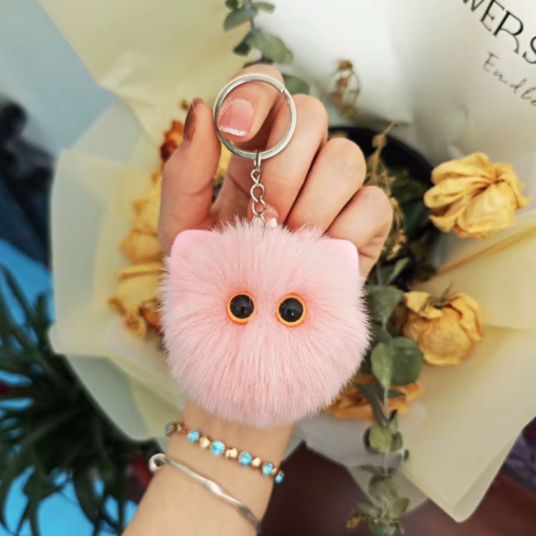 Cute Cat Keychain