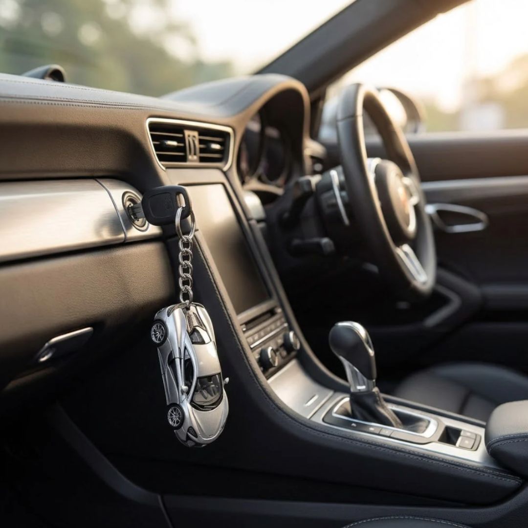Metallic Sport Keychain