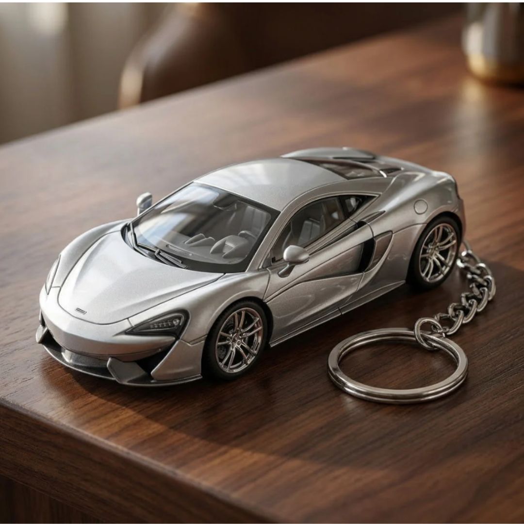 Metallic Sport Keychain